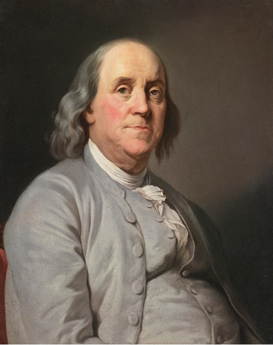 Benjamin Franklin ca. 1783 by Joseph-Siffrid Duplessis  Sothebys Old Masters January 29 2015 Lot 82